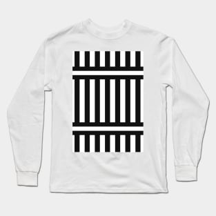 Jail Break Bar Code Long Sleeve T-Shirt